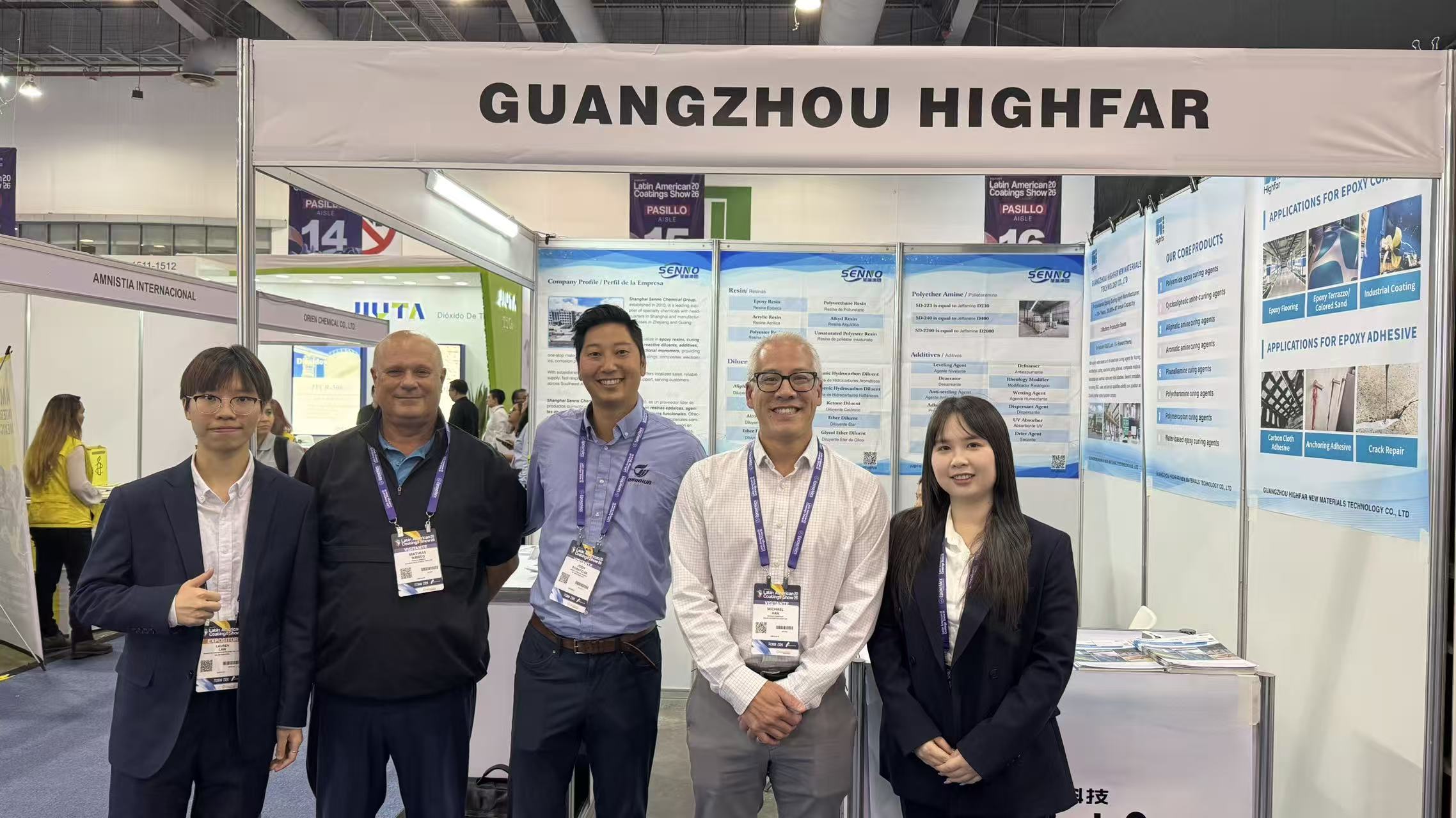 Highfar at Latin American Coatings Show 2026 in Mexico