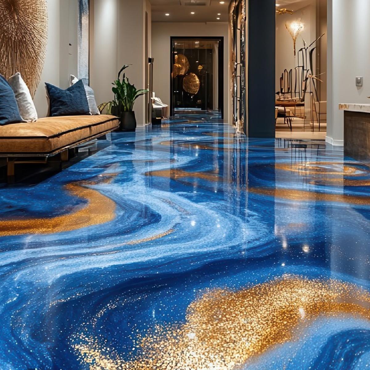Water-Based Polyurethane Topcoat HF-8001 for Decorative Flooring